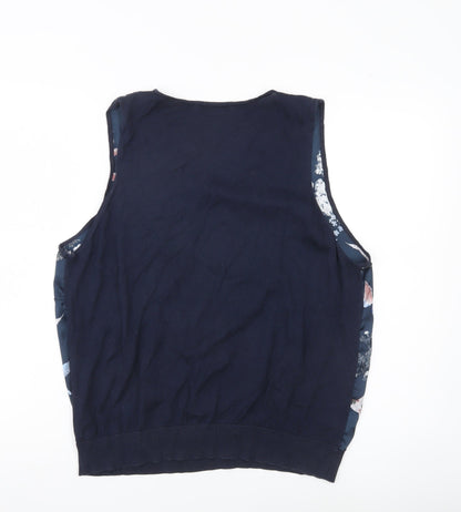 Womens UK Size 22 NEXT Blue Basic Tank