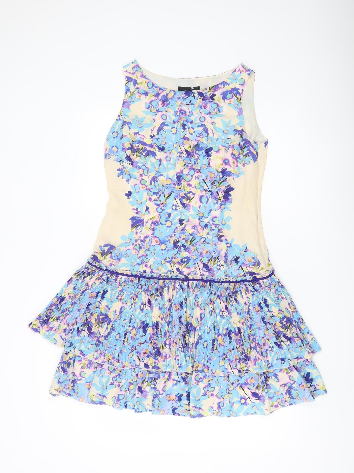 Coast Women’s Multicoloured Floral A-Line Mini Dress Size 10