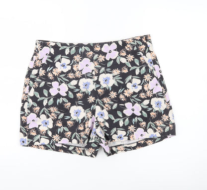 Gap Women’s Multicoloured Floral Cotton Chino Shorts UK 16