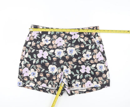 Gap Women’s Multicoloured Floral Cotton Chino Shorts UK 16