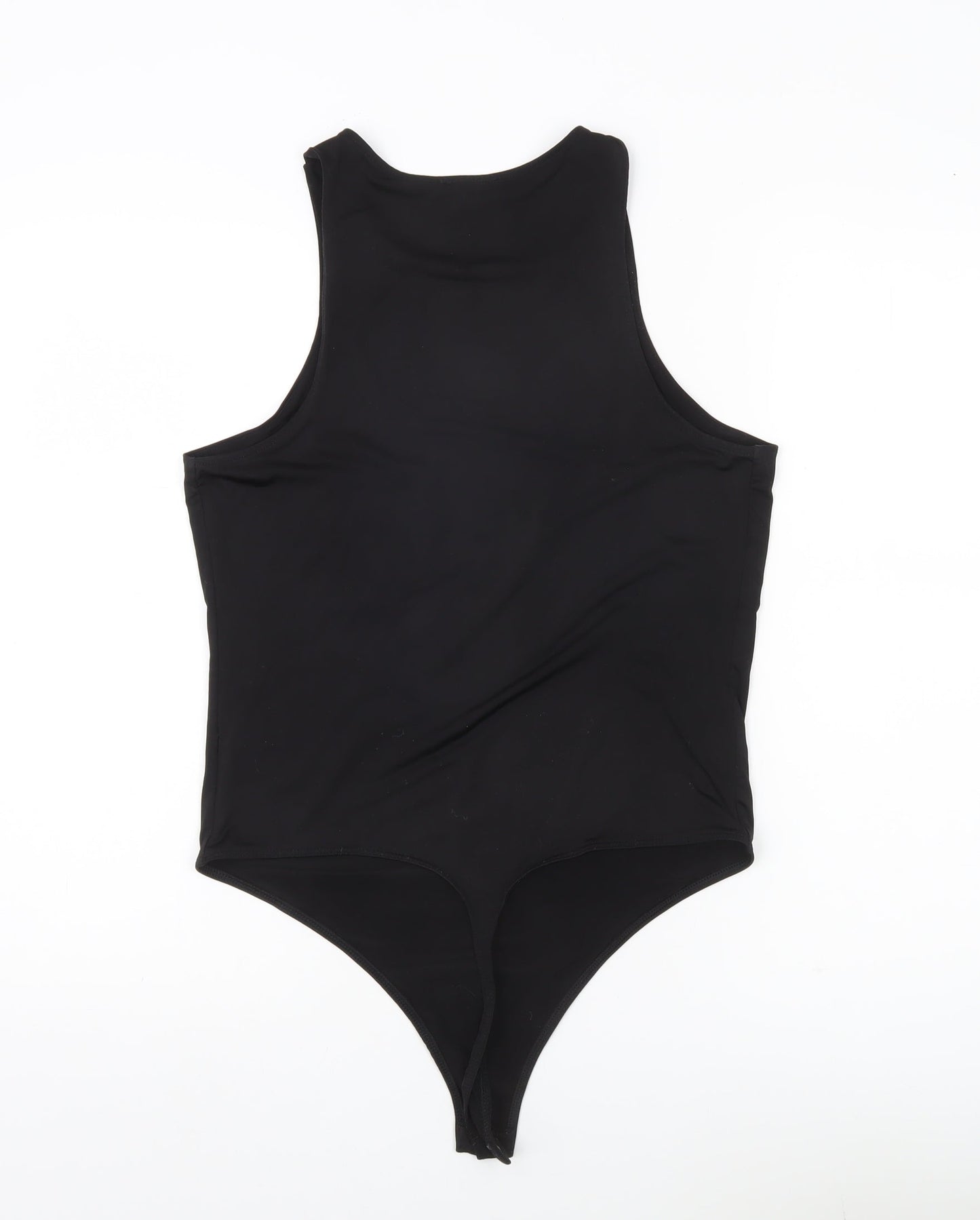 Express Women’s Black Bodysuit L Slim Fit Sleeveless Scoop Neck