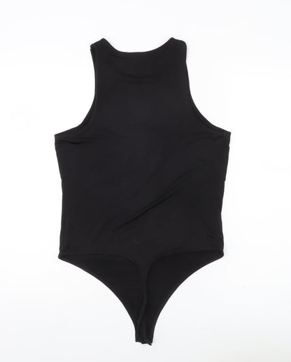 Express Women’s Black Bodysuit L Slim Fit Sleeveless Scoop Neck