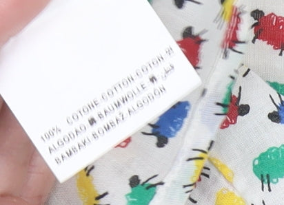 Womens UK Size M United Colors of Benetton Multicoloured Basic T-Shirt