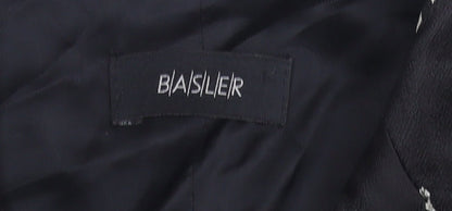 Basler Women’s Black Floral Blazer UK 14 Tailored Jacket