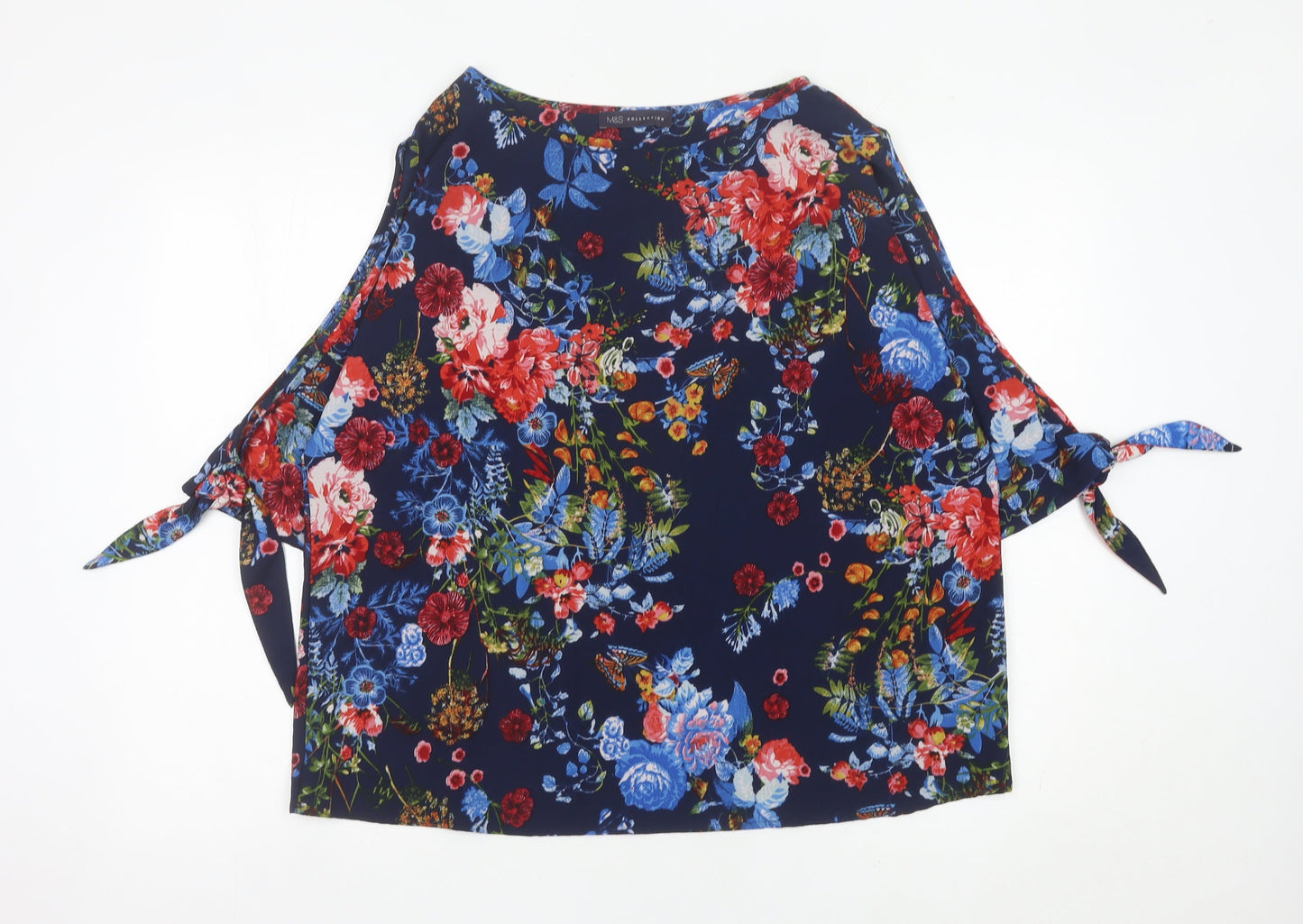 Womens UK Size 16 Marks and Spencer Multicoloured Tunic Blouse