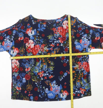 Womens UK Size 16 Marks and Spencer Multicoloured Tunic Blouse