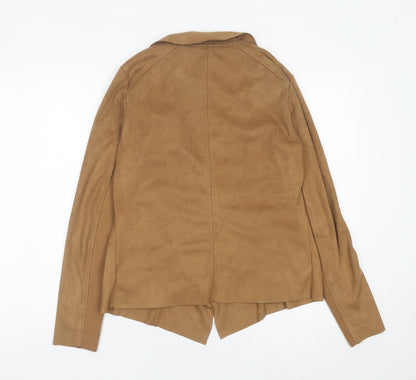 Womens UK Size 12 Warehouse Brown Basic Jacket