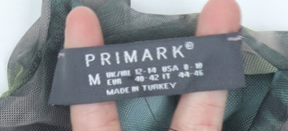 Primark Womens Multicoloured Sleeveless High Neck Tank Top Size M