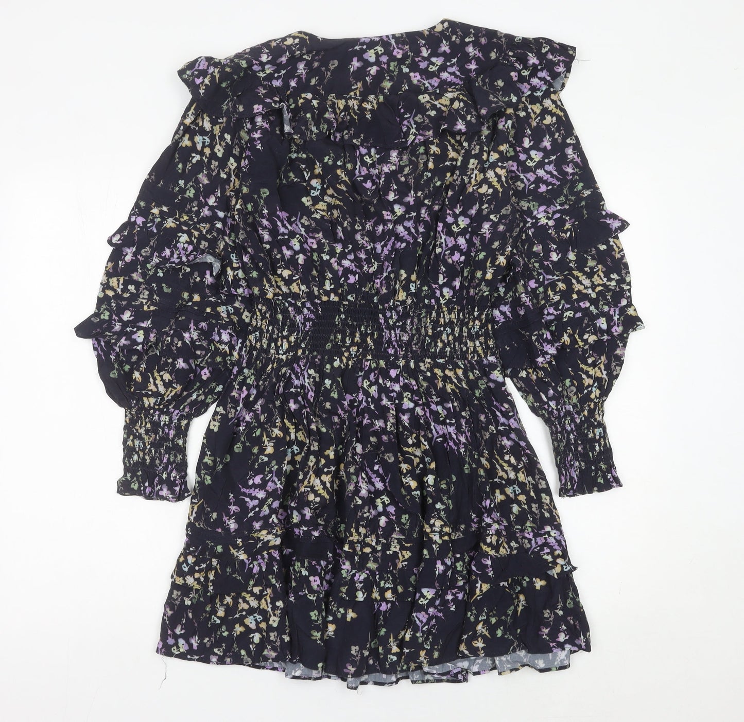 French Connection Women’s Floral Short A-Line Dress Size S