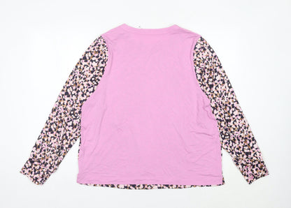 Womens UK Size 14 Marks and Spencer Multicoloured Basic Blouse