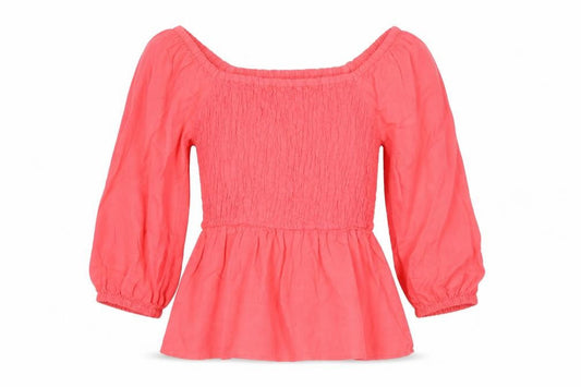 Womens UK Size 6 Marks and Spencer Pink Tunic Blouse