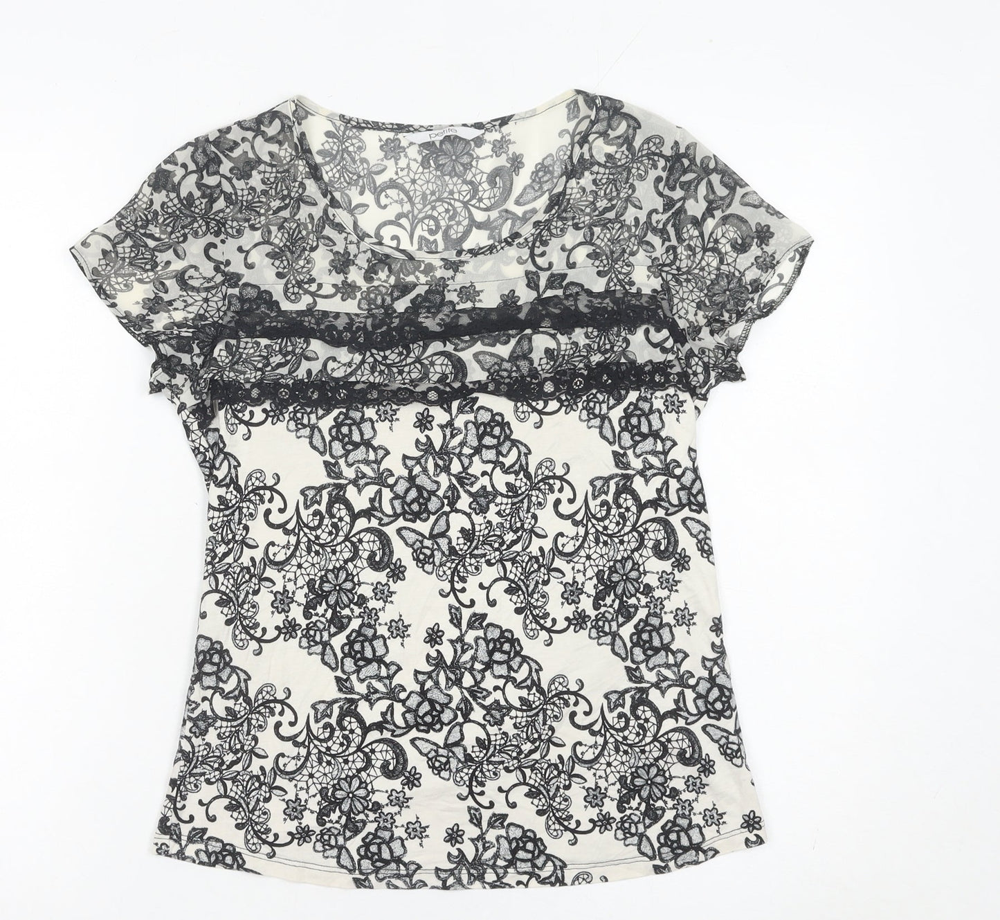 Womens UK Size 10 BHS Multicoloured Camisole Blouse
