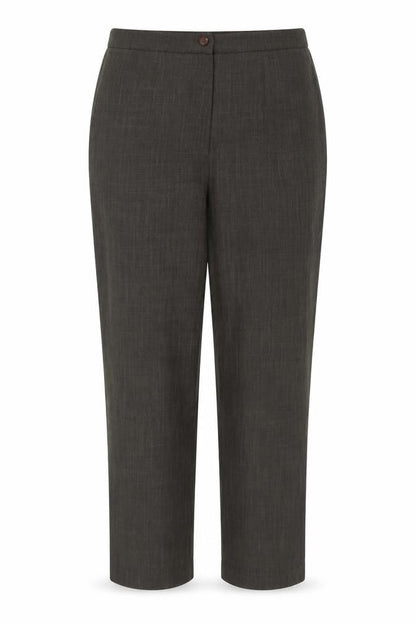 Vicini Women’s Brown Size 18 Straight Leg Polyester Trousers