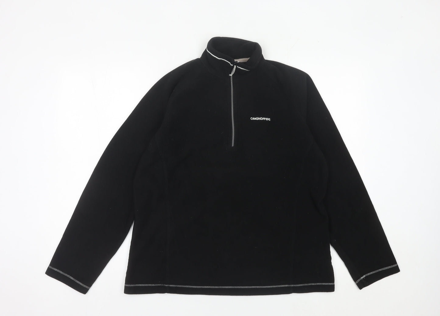 Craghoppers Womens Black Fleece Pullover Sweatshirt UK14