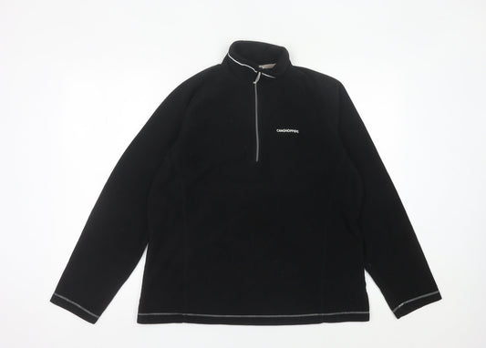 Craghoppers Womens Black Fleece Pullover Sweatshirt UK14