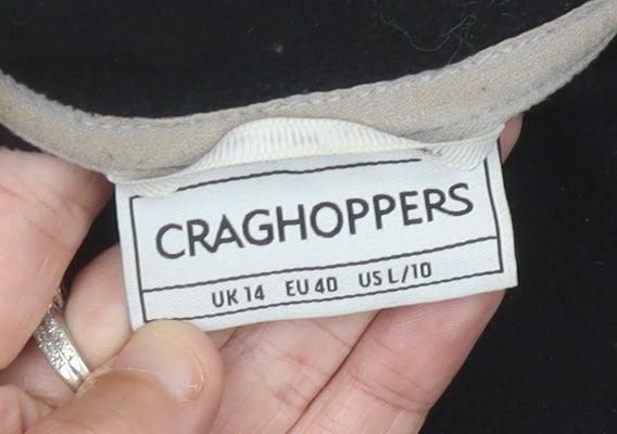 Craghoppers Womens Black Fleece Pullover Sweatshirt UK14
