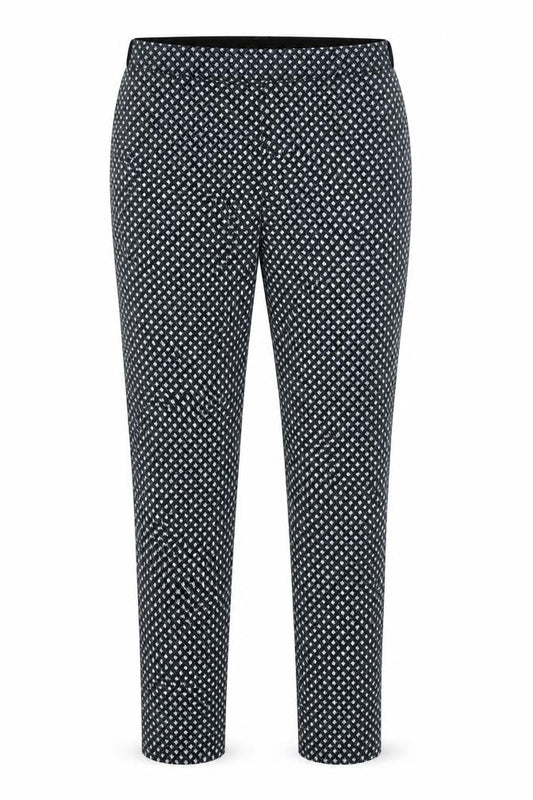 Womens UK Size 12 H&M Slim Fit Casual Workwear Multicoloured Trousers