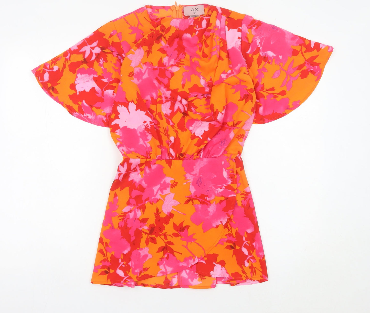 AX Paris Women’s Multicoloured Floral Mini Dress Size 8