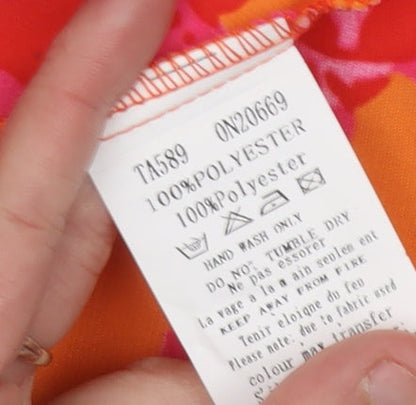 AX Paris Women’s Multicoloured Floral Mini Dress Size 8