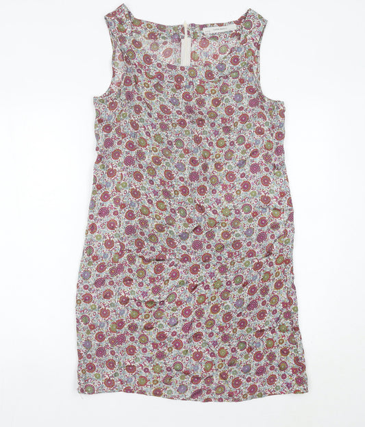 Zara Basic Women’s Multicoloured Floral Shift Dress Size 12