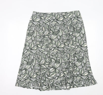 Eastex Women’s Multicoloured Floral A-Line Midi Skirt Size 20