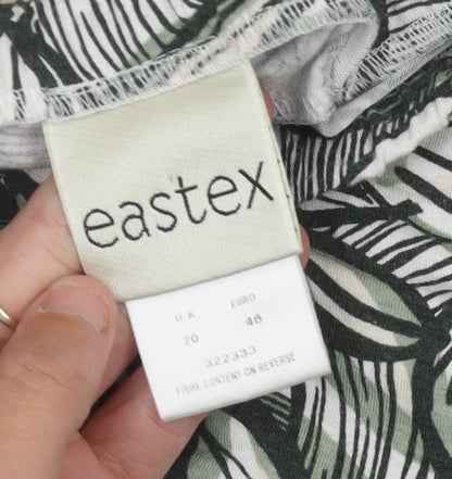 Eastex Women’s Multicoloured Floral A-Line Midi Skirt Size 20