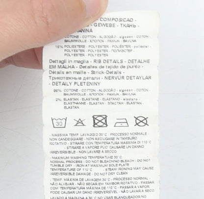 Emporio Armani EA7 Mens Black Jogger Sweatpants Size M Cotton Blend