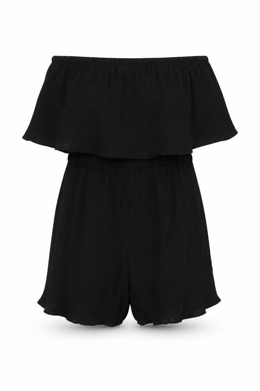 Womens UK Size S ASOS One-Piece Black Playsuit