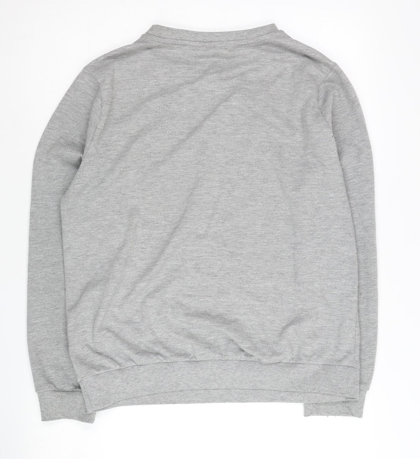 Womens UK Size 10/12 Disney Grey Pullover Sweatshirt