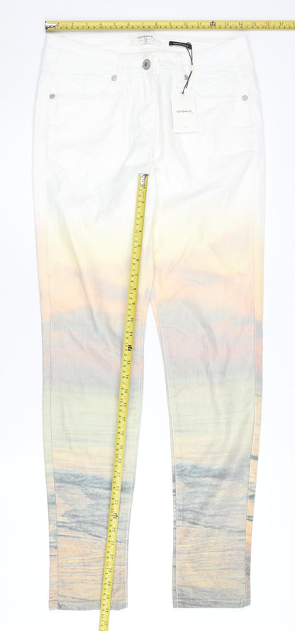 Sandwich Womens Multicoloured Skinny Slim Jeans Size 10 Stretch