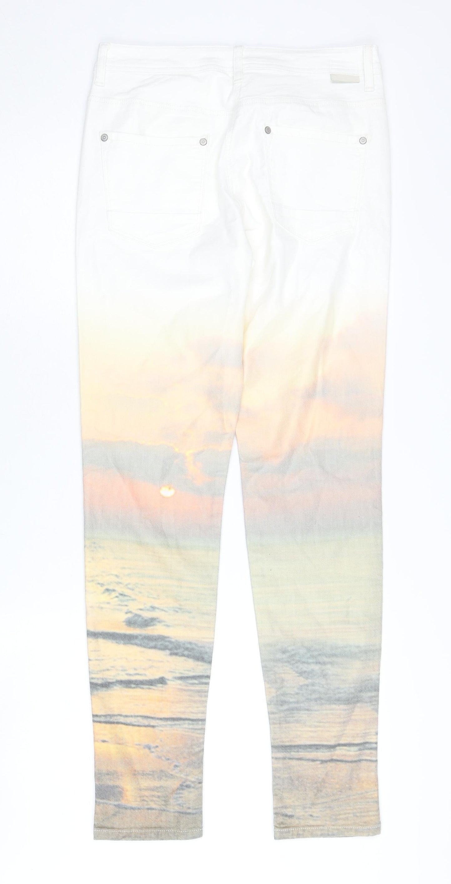 Sandwich Womens Multicoloured Skinny Slim Jeans Size 10 Stretch