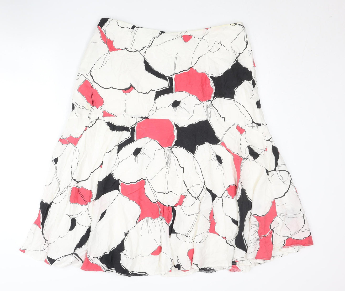 Kaliko Women’s Multicoloured Floral A-Line Skirt Size 16