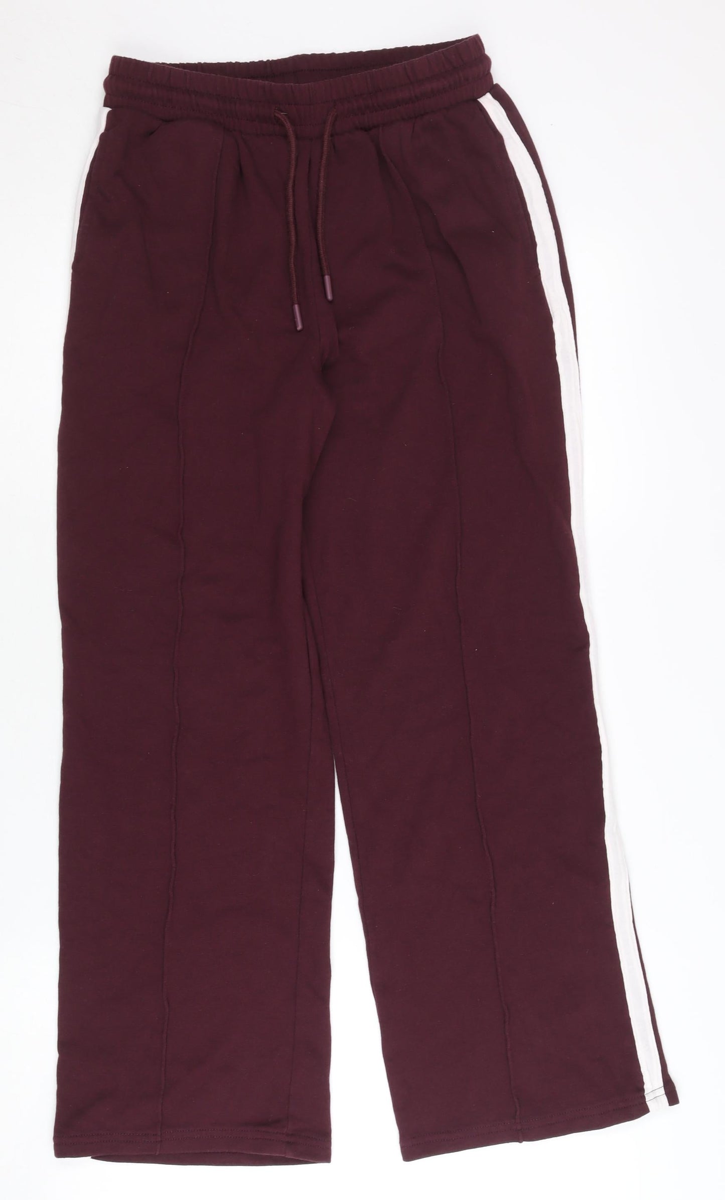 New Look Women’s Purple Sweatpants Size 8 Regular Fit Elastic Waist