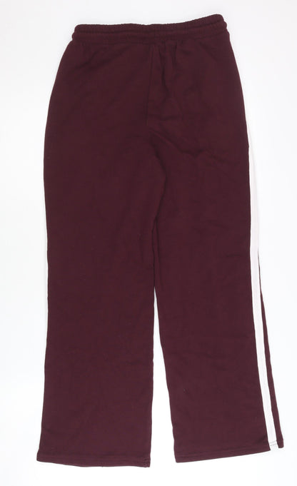 New Look Women’s Purple Sweatpants Size 8 Regular Fit Elastic Waist
