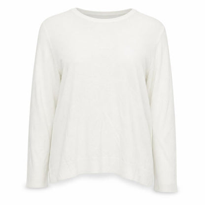 DeFacto Women’s White 7XL Pullover Jumper Round Neck Knit