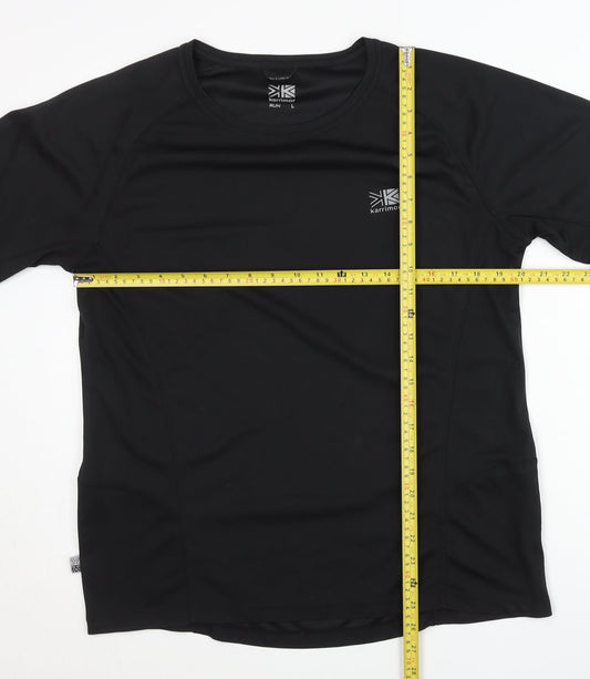 Karrimor Women Black L Running Long Sleeve Athletic T-Shirt