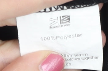 Karrimor Women Black L Running Long Sleeve Athletic T-Shirt