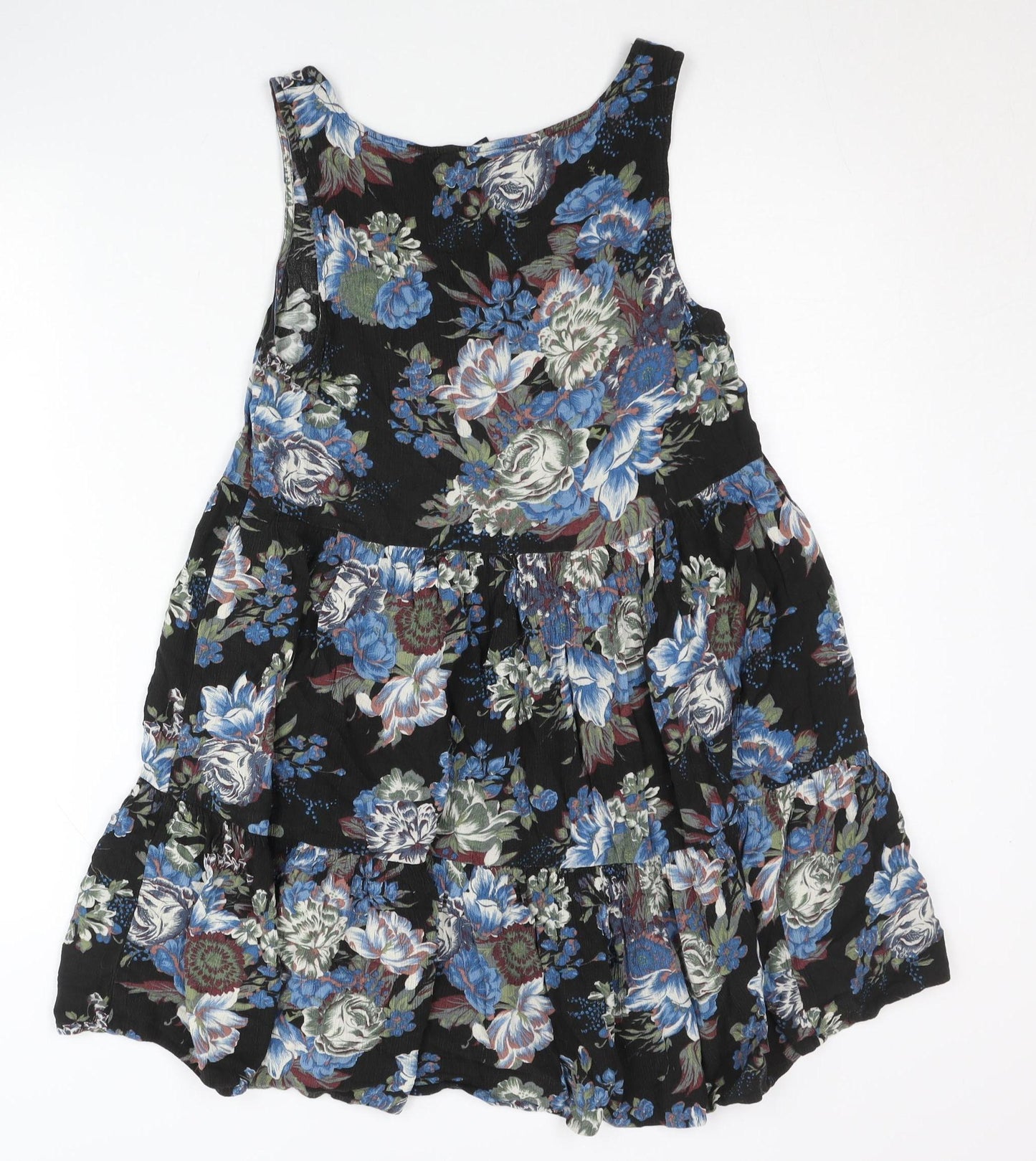 American Eagle Outfitters Women’s Black XS Floral Skater Dress