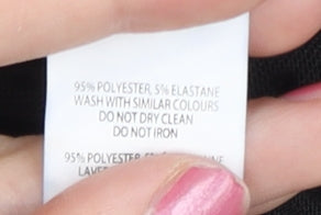 Boohoo Women Black Size 12 Sheer Mesh Polka Dot High Neck Blouse