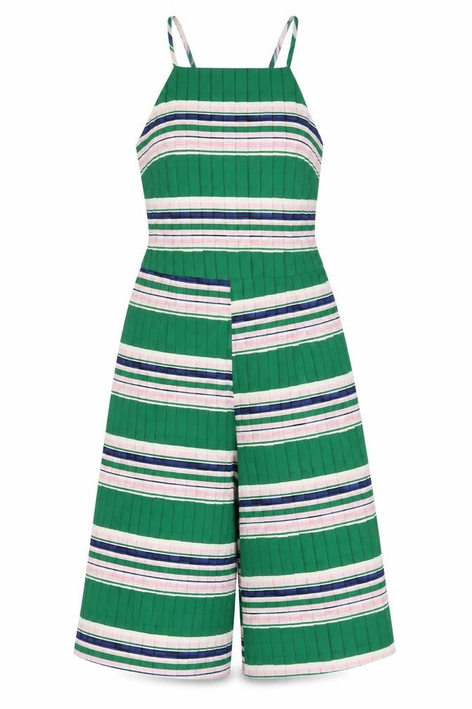 Womens UK Size 6 Topshop One-Piece Green Jumpsuit