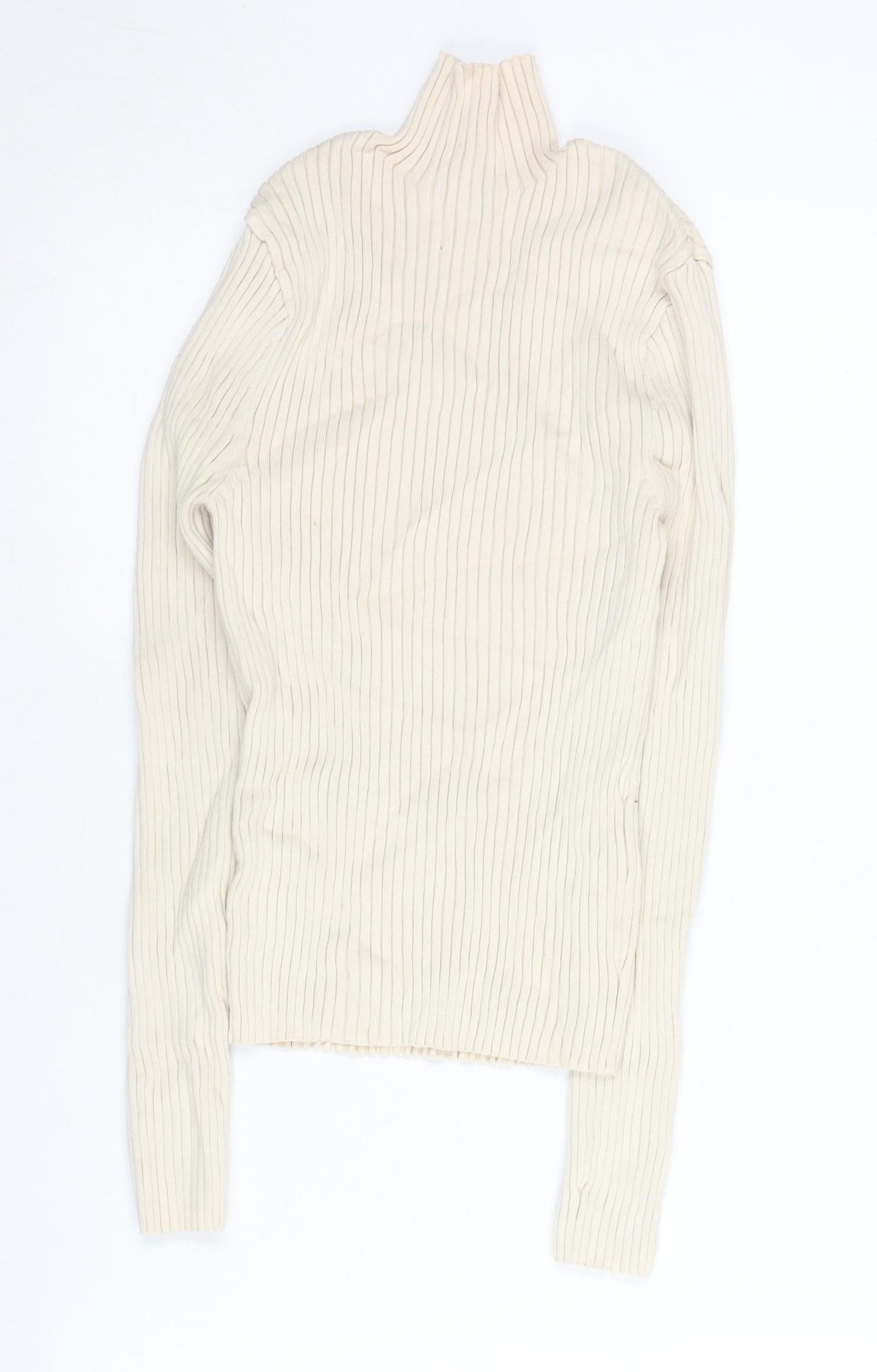 Womens UK Size 12 Zara Ivory Pullover Jumper