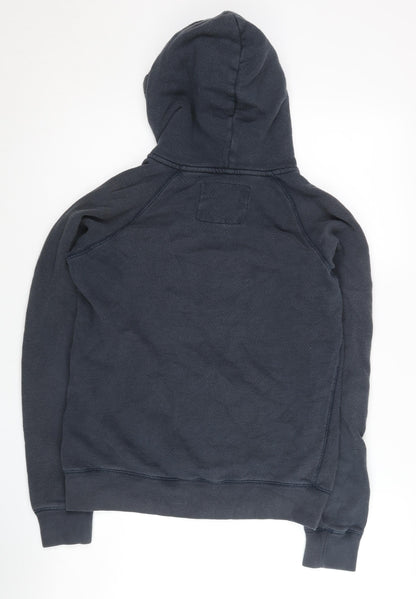 Womens UK Size 10 Jack Wills Blue Full Zip Hoodie