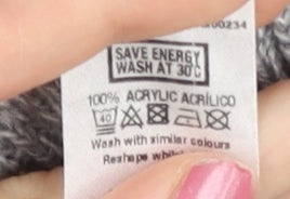 Topman Men's Grey Cable Knit Acrylic Jumper Size M Crew Neck Pullover