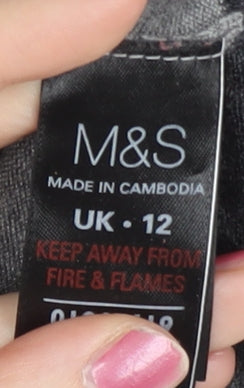 Womens UK Size 12 Marks and Spencer Multicoloured Pullover Jumper