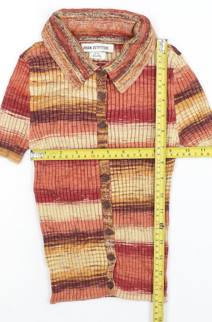 Womens UK Size S Urban Outfitters Multicoloured Cardigan Jumper