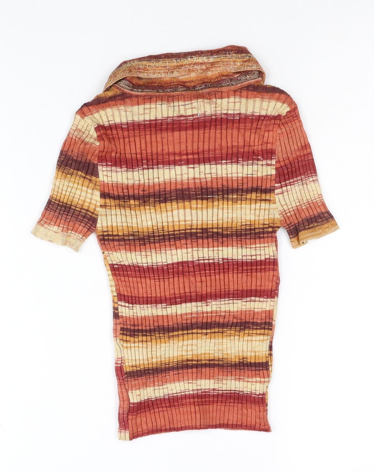 Womens UK Size S Urban Outfitters Multicoloured Cardigan Jumper