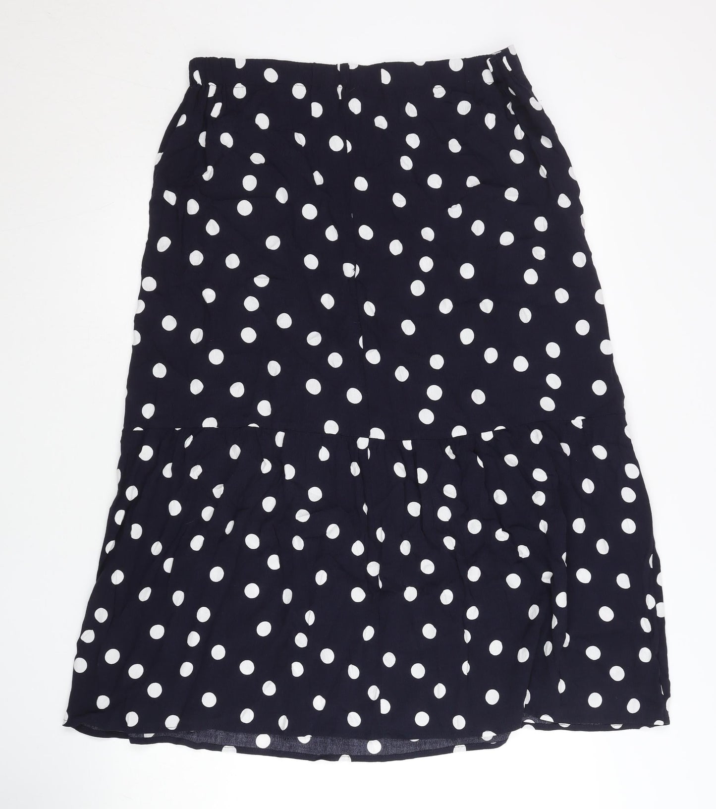 Nutmeg Women’s Blue Polka Dot A-Line Skirt Size 14