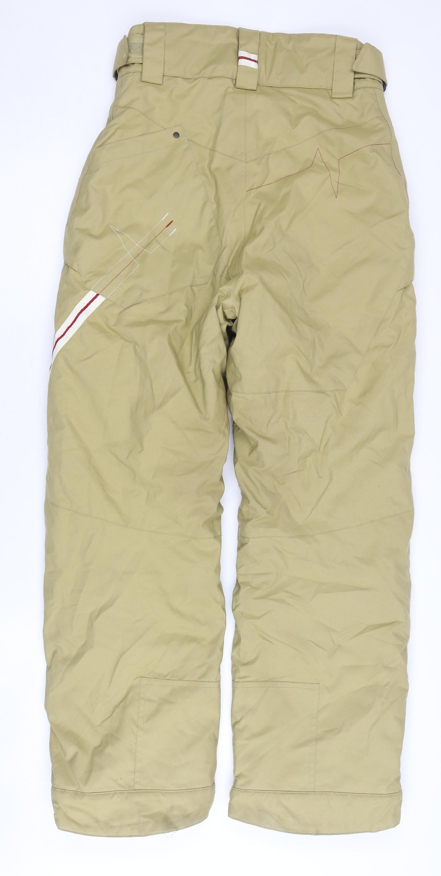 Quechua Boys Beige 12 Years Snow Pants Waterproof Insulated Winter