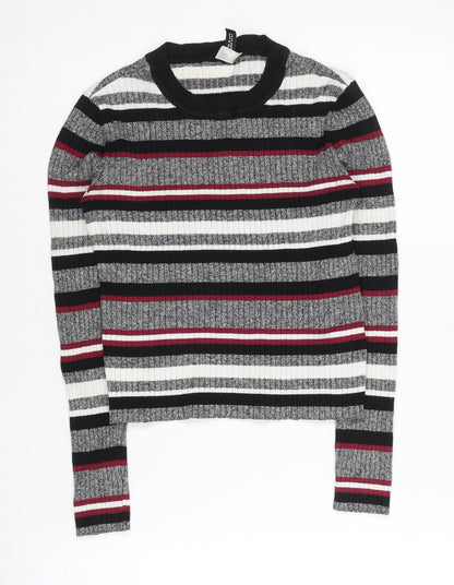 Womens UK Size S H&M Multicoloured Pullover Jumper