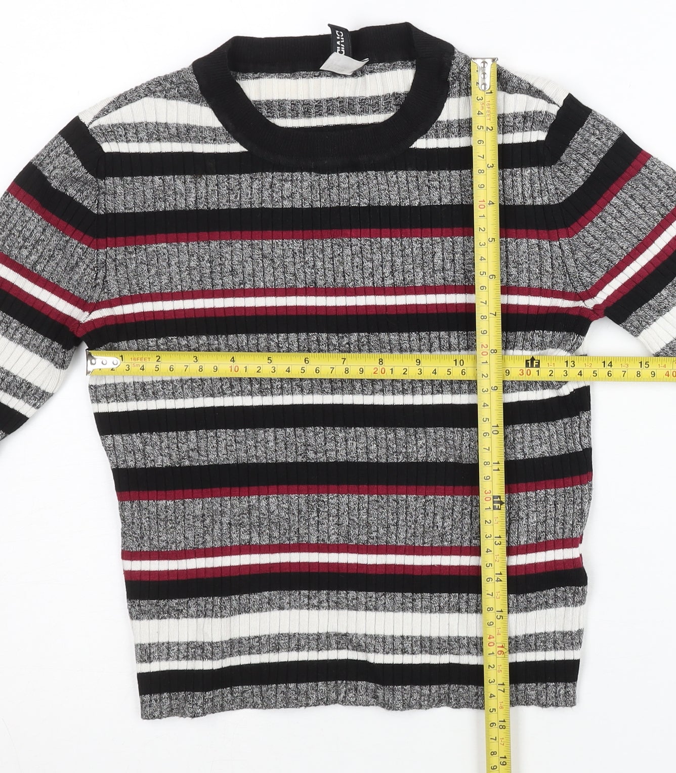 Womens UK Size S H&M Multicoloured Pullover Jumper
